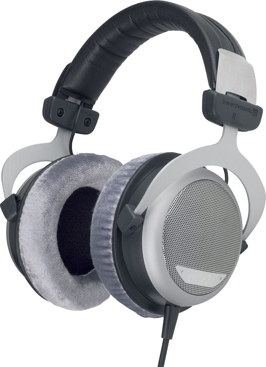 Download Music Headphone Png Image Beyerdynamic Dt 880 Png Image With No Background Pngkey Com