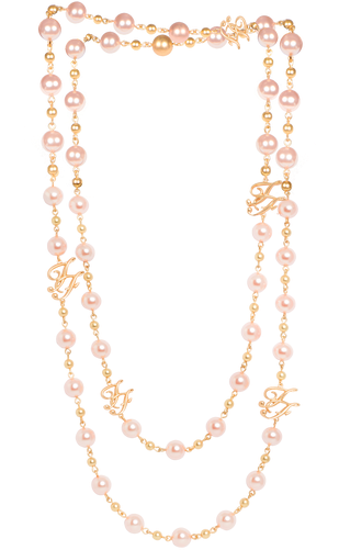 Download Pink Necklace With Faux - Necklace PNG Image with No ...