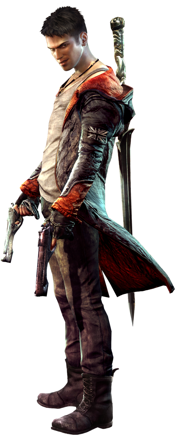 Dante - Capcom - Playstation 3 - Dmc Devil May Cry - Free Transparent ...