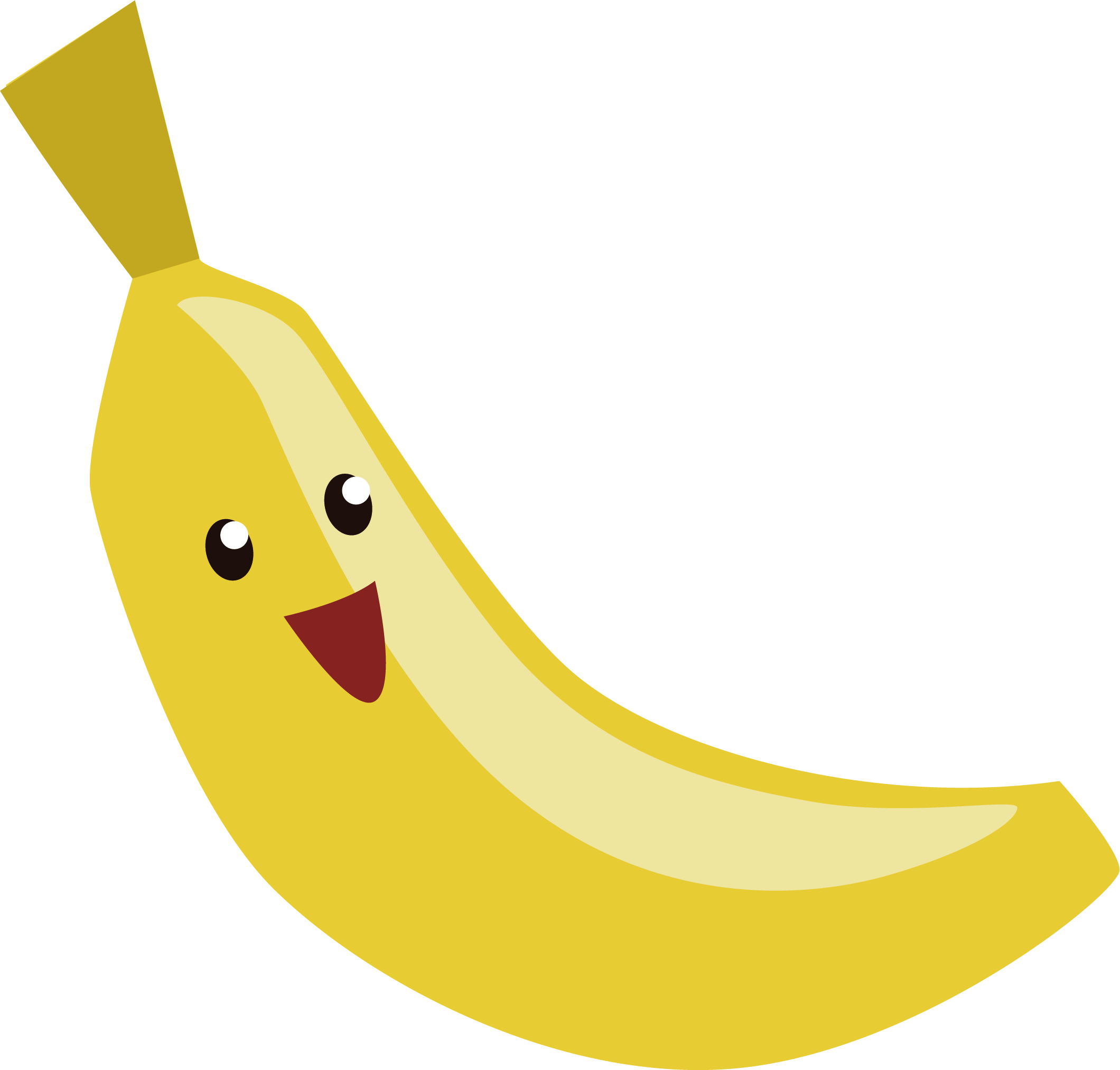 Dibujos Animados Banana Fruta Encantadora Png Dibujos Animados Images And Photos Finder