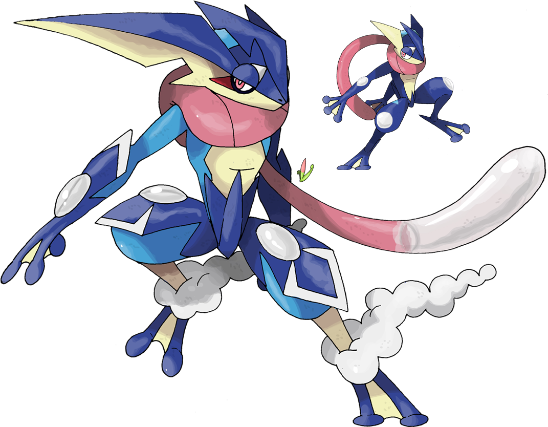 Download Mega Greninja - Green Ninja Pokemon Mega Evolution PNG Image ...