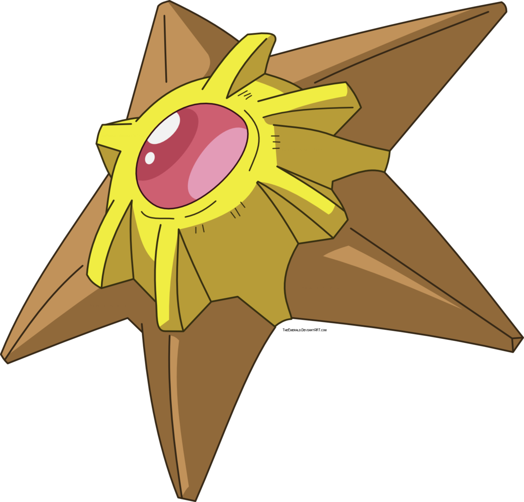 Crystal Starmie By Cowctus On Deviantart - 神奇 寶貝 海 星星 (1024x981), Png Download