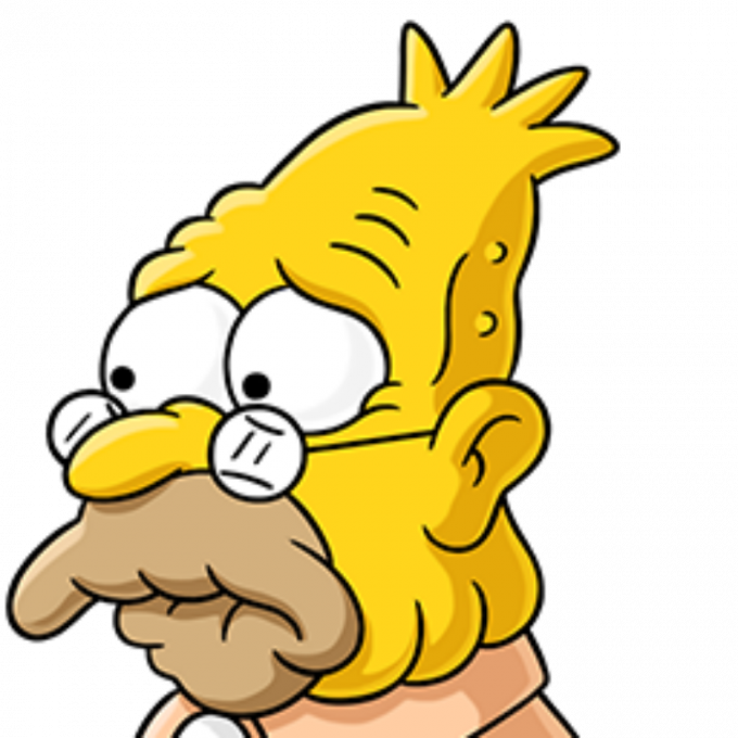 Download Grandpa Clipart Grampa Grandpa Simpson Png Png Image With No Background 3917