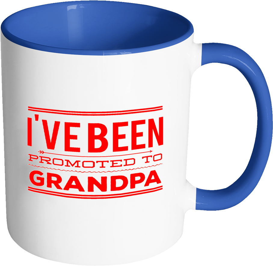 I've Been Promoted To Grandpa 11 Oz - Bible Emergency Numbers Mug - Christian Gifts For Women (1024x1024), Png Download