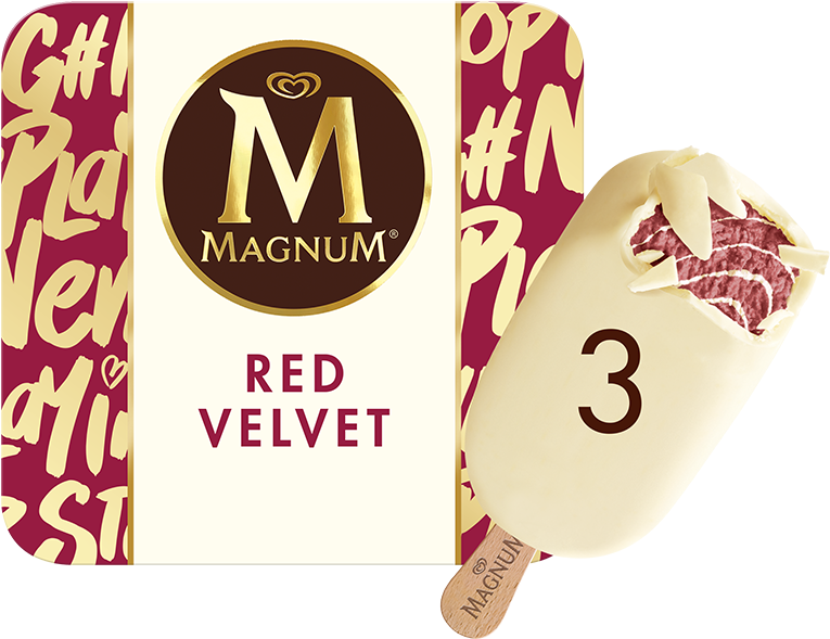 Magnum Ice Cream White - Free Transparent PNG Download - PNGkey