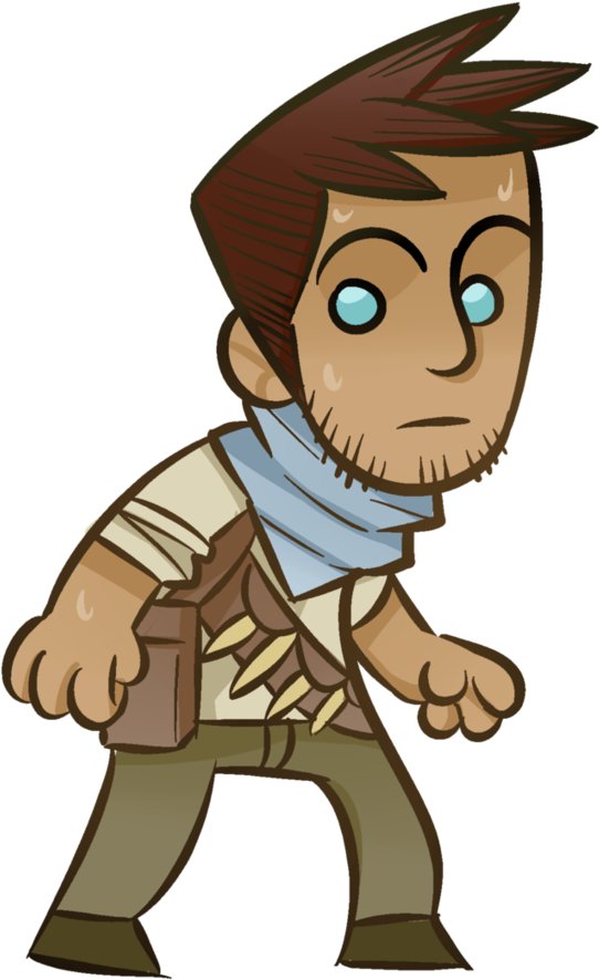 Download Drake Cartoon Png - Nathan Drake Animated PNG Image with No ...