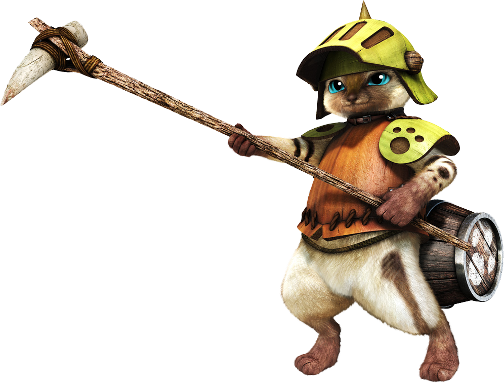 Download Only Monster Hunter World Kitty Png Image With No Background Pngkey Com