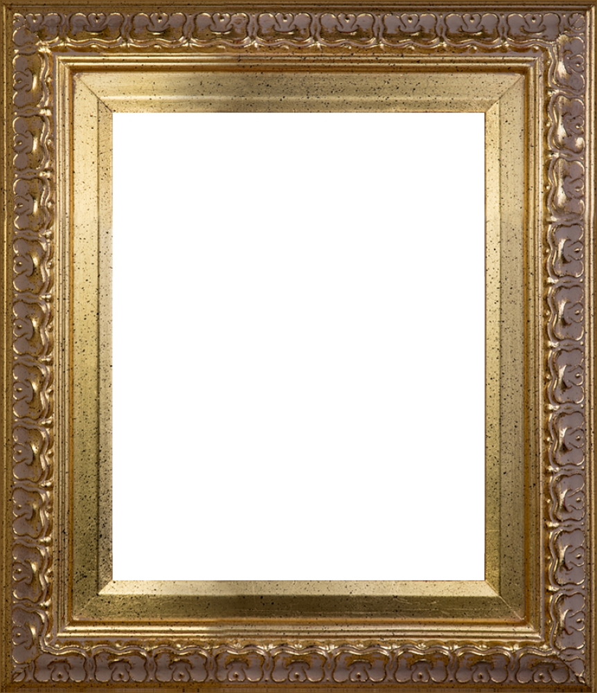 Gold Frame Canvas Art - Elegant Gold Frame 8"x10" Museum Frame - Free