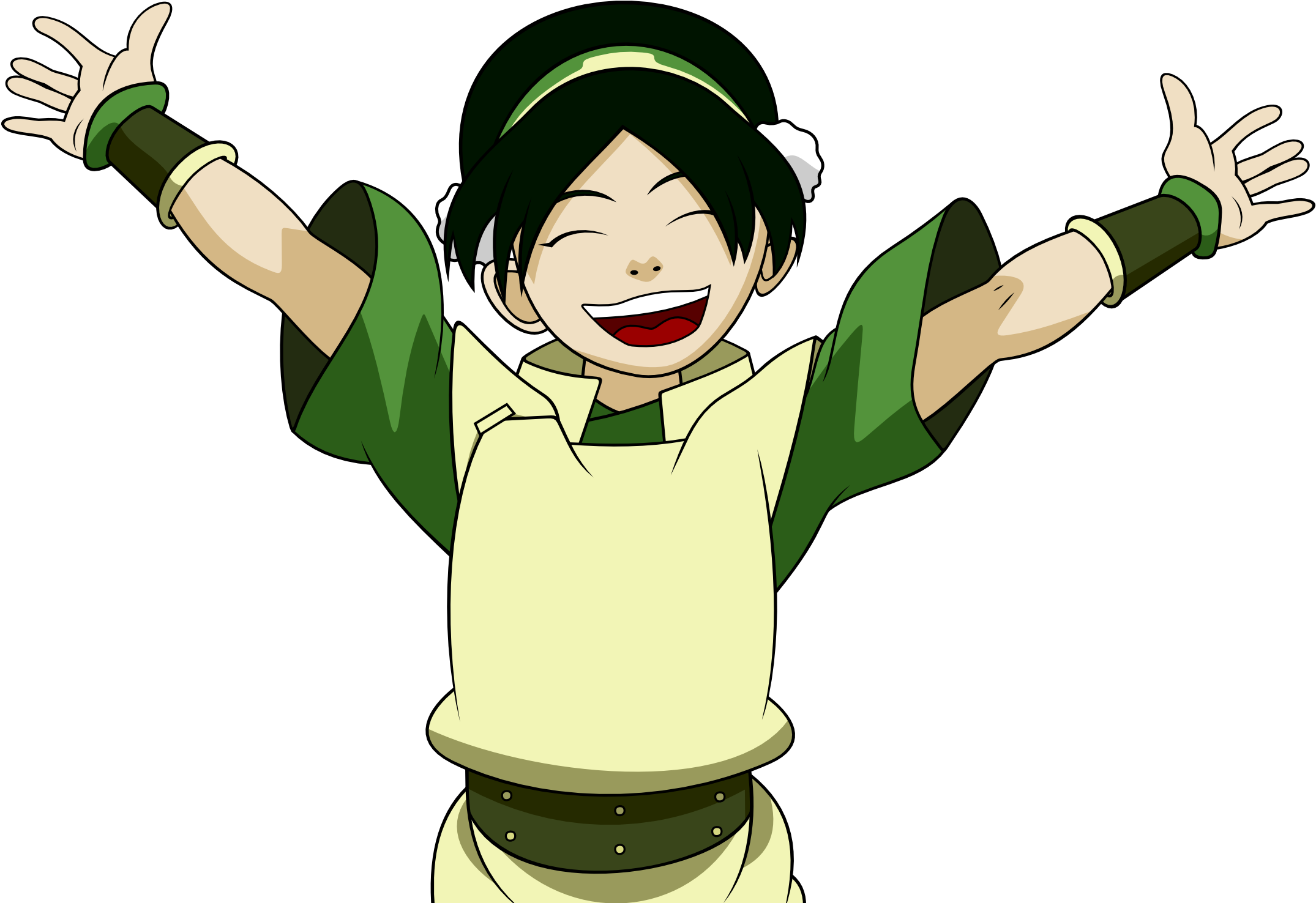 Aang Clipart Vector - Toph Avatar Png - Free Transparent PNG Download ...