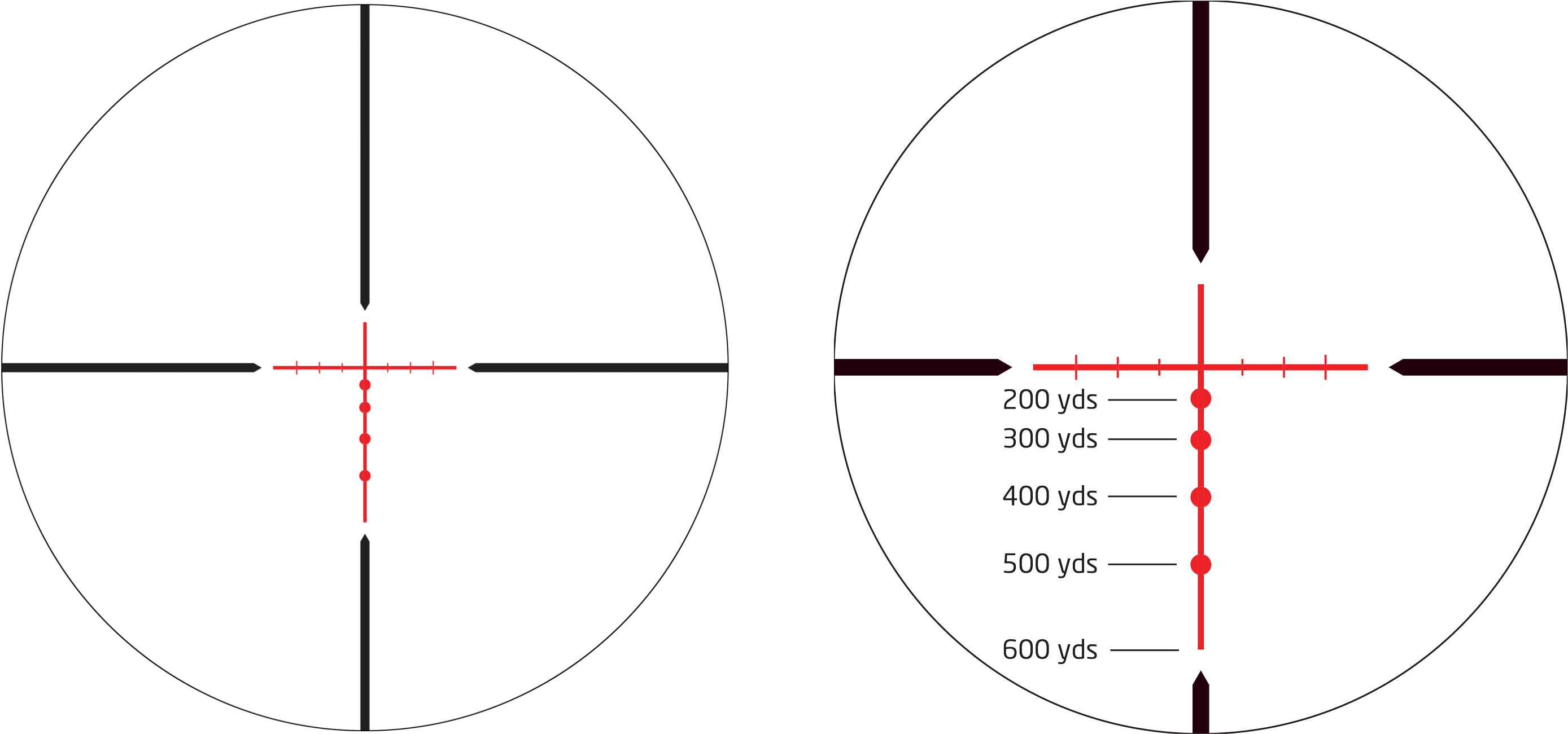 Bdc 600 Ir Reticle Y - Reticle - Free Transparent PNG Download - PNGkey