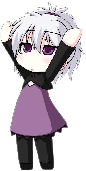 Download Yin Render 2 - Yin Darker Than Black Chibi PNG Image with No ...