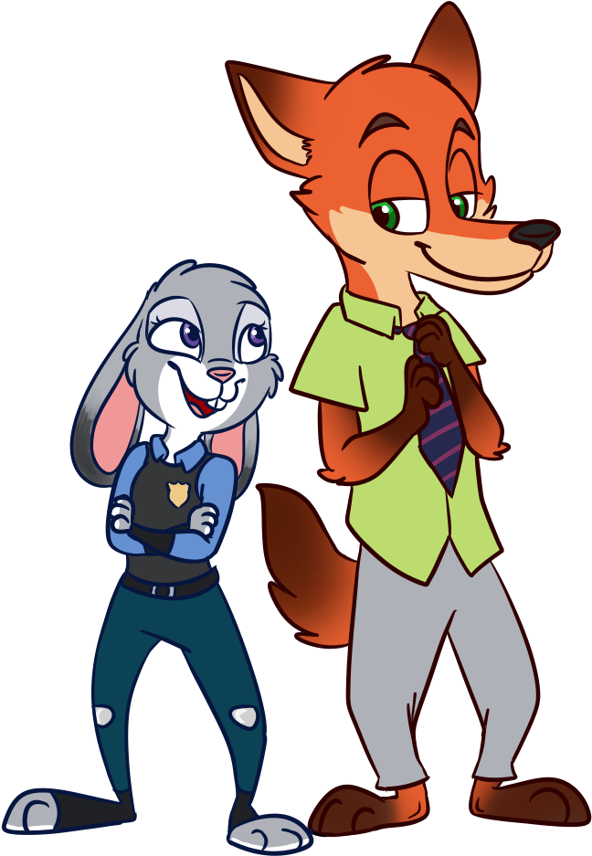 Download Judy Hopps And Nick Wilde - Nick Wilde PNG Image with No ...