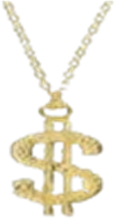 Gold Chain Dollar Sign Png Png Free - Dollar Sign - Free Transparent ...