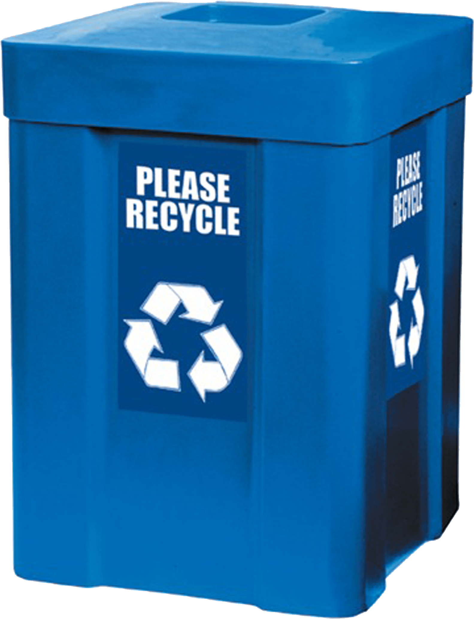 Please recycle. Recycle bin.