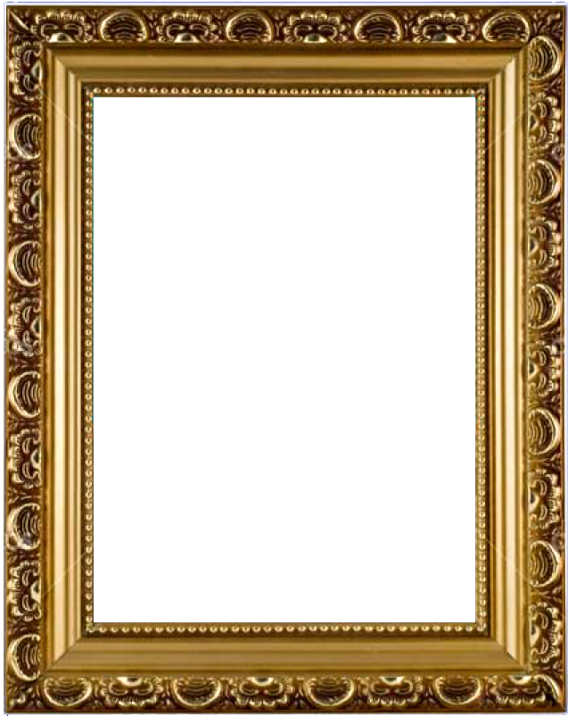 Golden Photo Frame Png - Frame Png - Free Transparent PNG Download - PNGkey