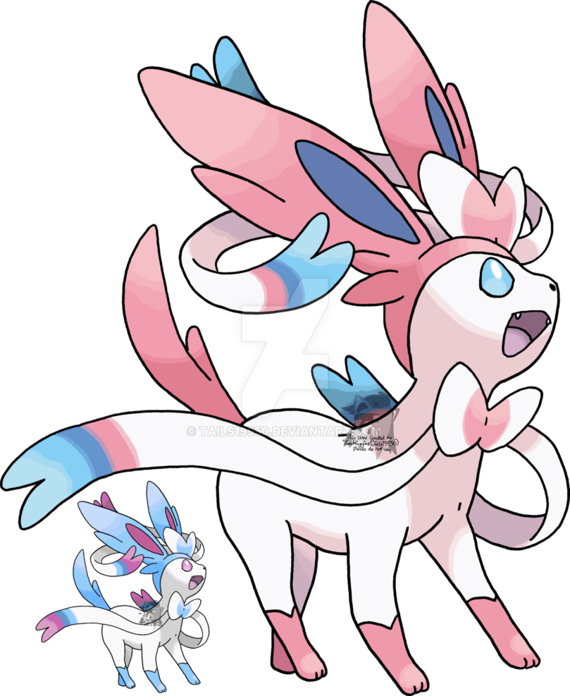 Download Clipart Transparent Stock By Tails On Deviantart - Sylveon ...