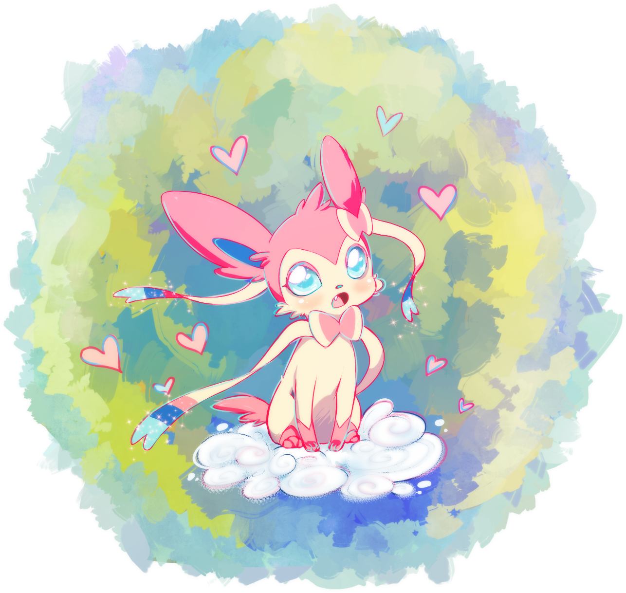 Download Sylveon Pokemon Sylveon Png Image With No Background Pngkey Com