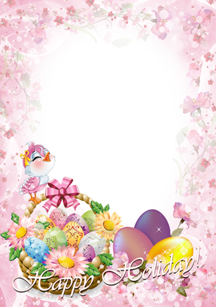 Download Easter Frames Png - Easter Photo Frame Png PNG Image with No ...