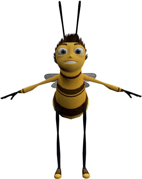 Image Result For Bee Movie Wikipedia - Barry B Benson 3d Model - Free ...