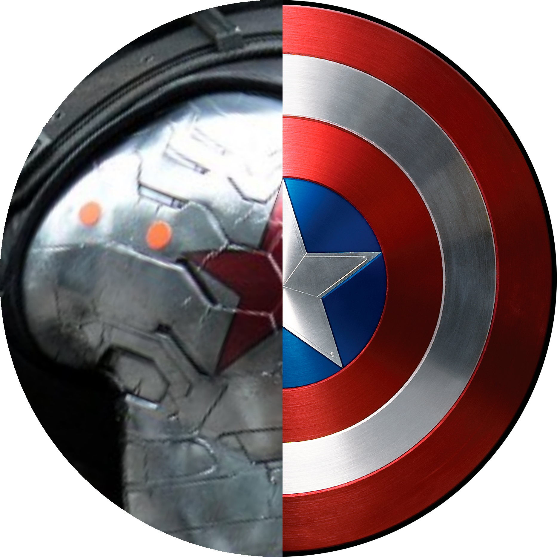 Download Winter Soldier And Shield Star Captain America And Winter Soldier Star Png Image With No Background Pngkey Com