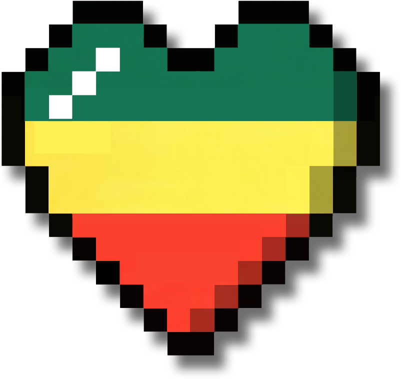 This - 8 Bit Heart - Free Transparent PNG Download - PNGkey