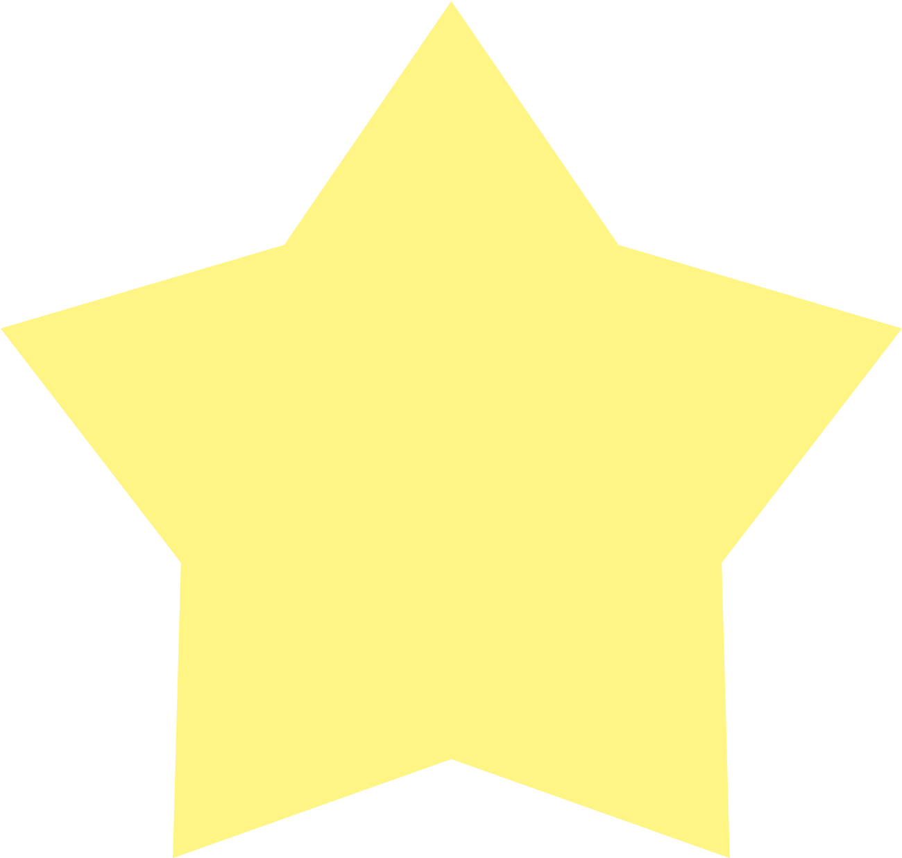 Yellow Star Shape - Talent Show Star - Free Transparent PNG Download ...