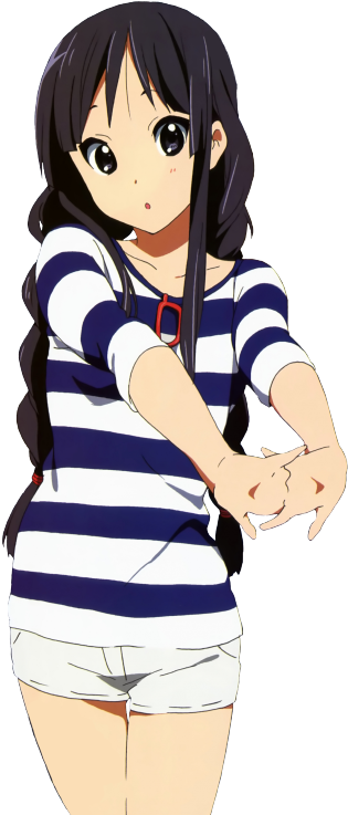 Download K On Png Transparent Mio Akiyama Transparent Anime