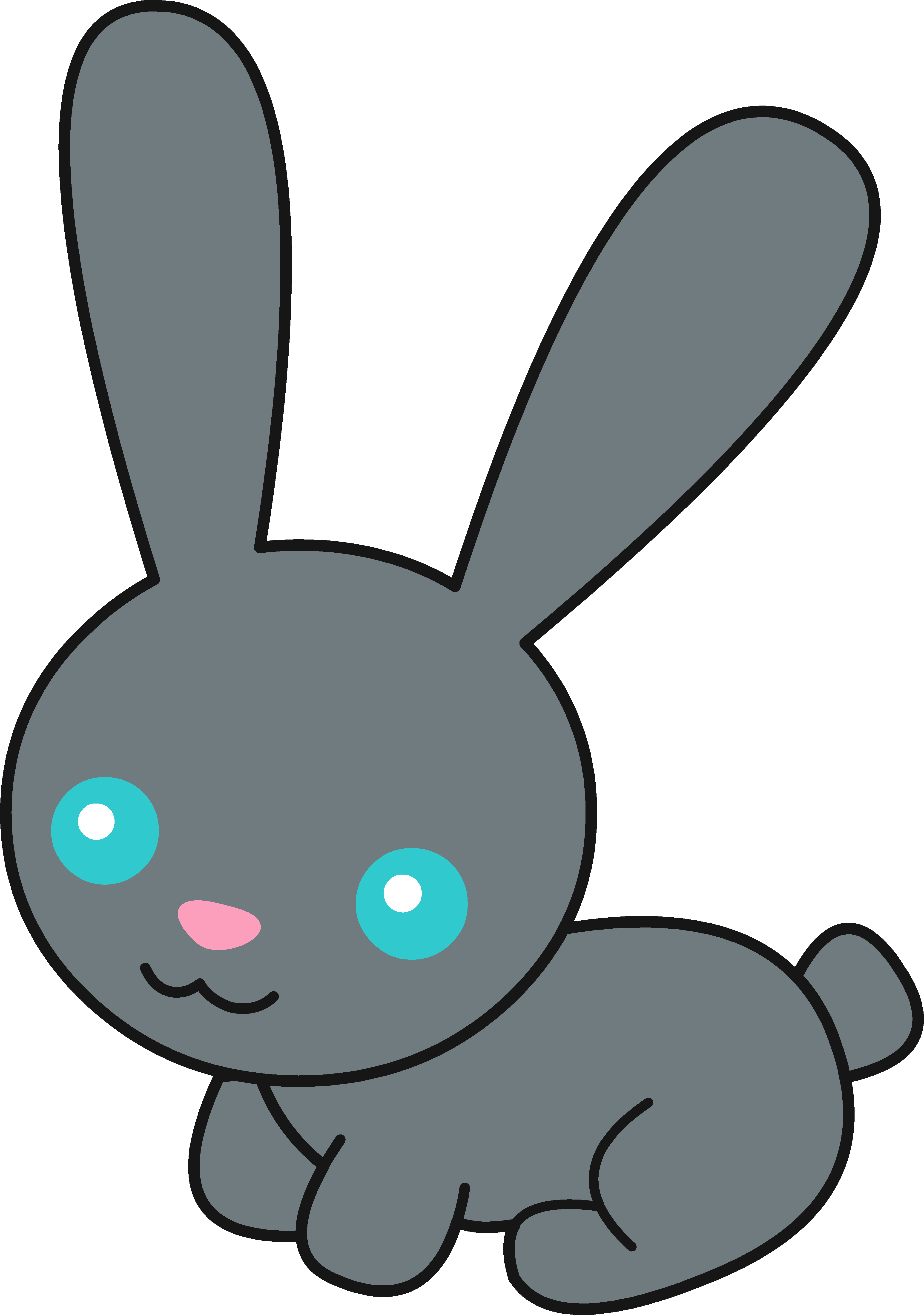 Download Cute Bunny Clipart Clip Art Png Image With No Background Pngkey Com