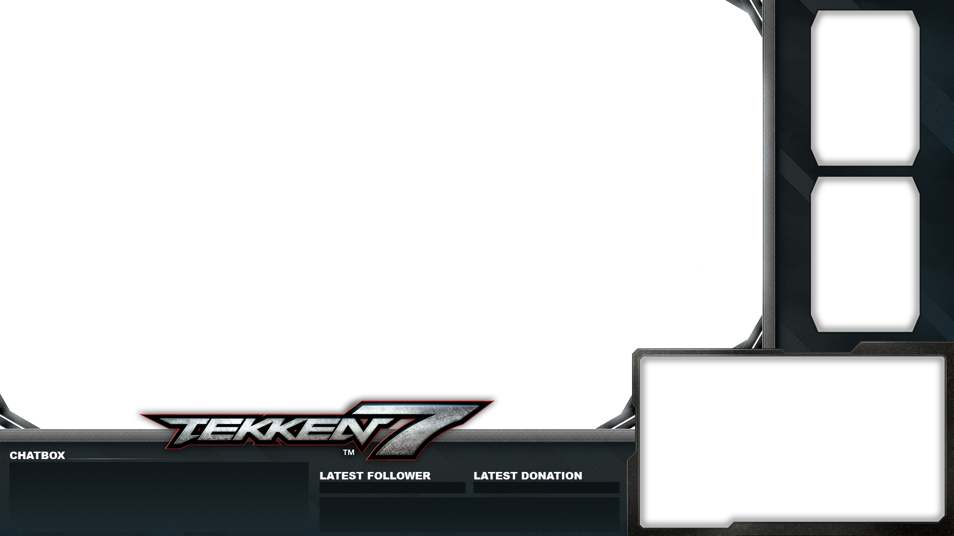 Free Tekken 7 Overlay - Fortnite Stream Overlay Png - Free Transparent