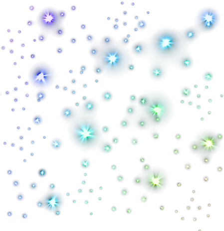 Coloured Glowing Stars 3 - Glowing Effects Png - Free Transparent PNG ...