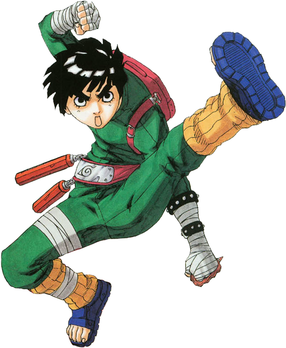 Download Lee - Rock Lee Masashi Kishimoto PNG Image with No Background ...