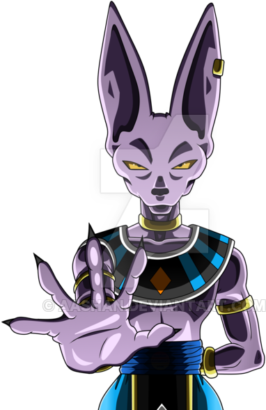 Download By Aashananimeart On Deviantart - Beerus PNG Image with No ...