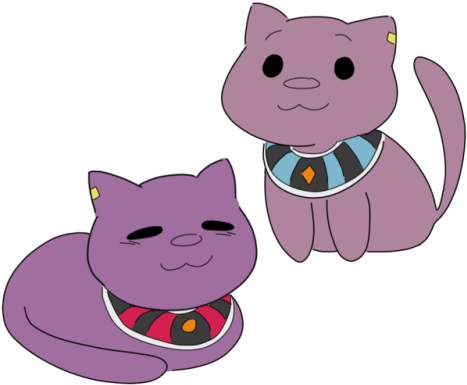 Download Guys I Thought Of The Worst Crossover - Beerus And Champa Cat ...