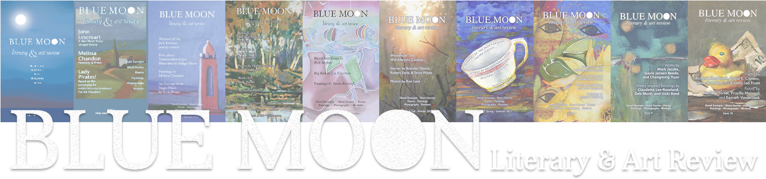 Blue Moon Literary & Art Review Header Image - Flyer (1508x362), Png Download