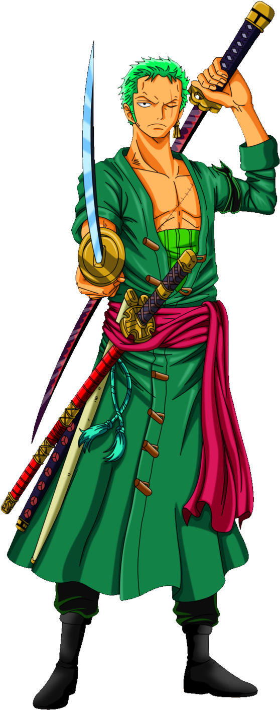 Roronoa Zoro By Alexiscabo1 - Roronoa Zoro - Free Transparent PNG ...