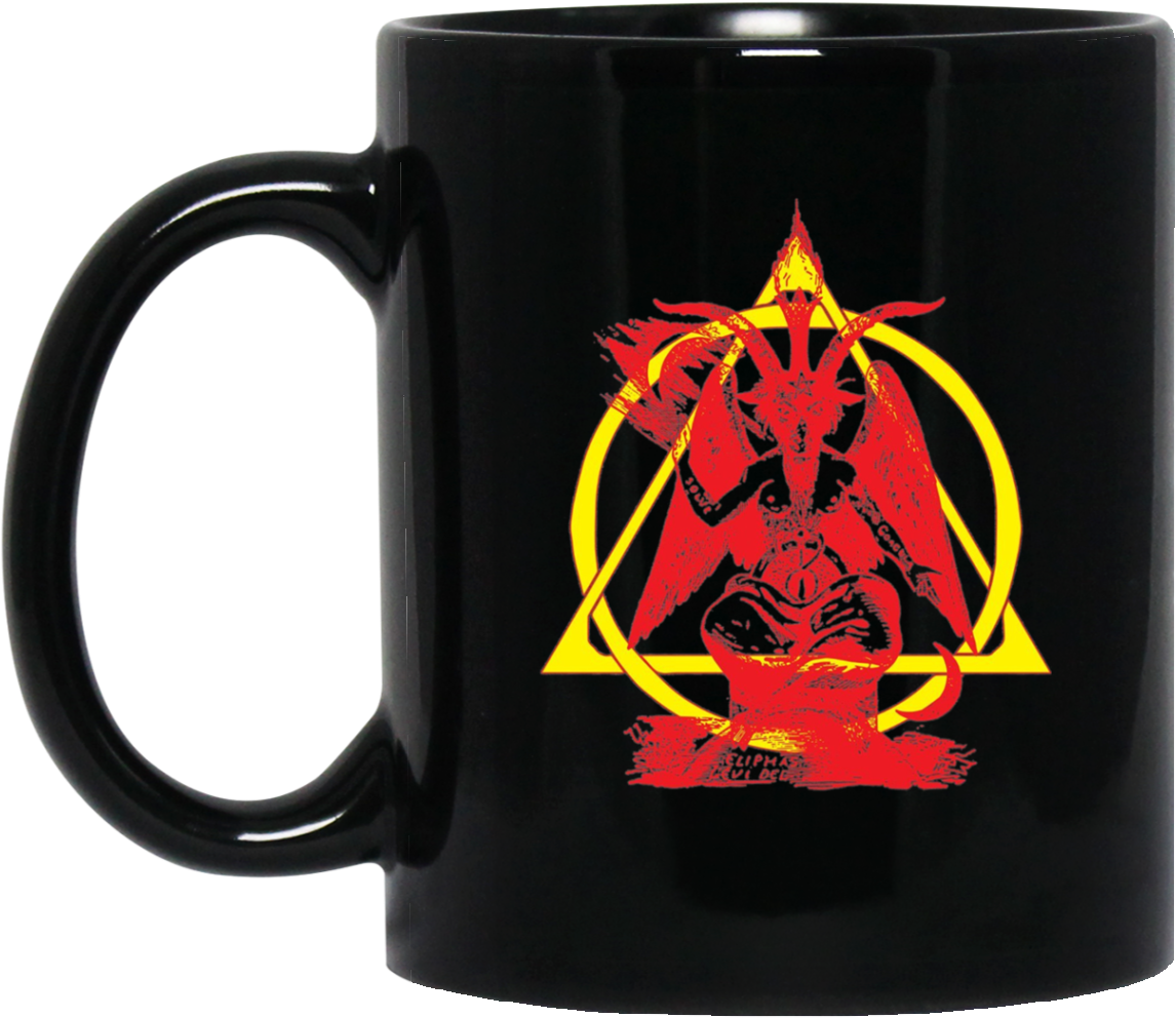 Baphomet Goat Head Satanic Sigil Lucifer Satan Devil - My Hallmark ...