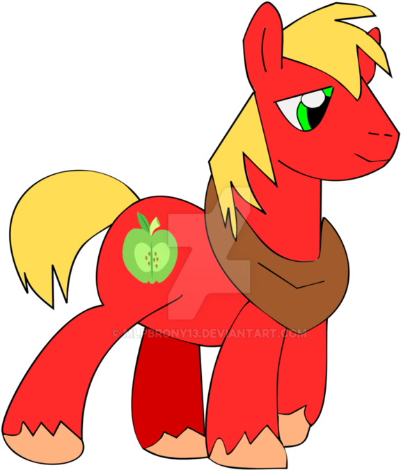 Download Big Mac By Mlp Drawing Art On Deviantart - Library PNG Image ...