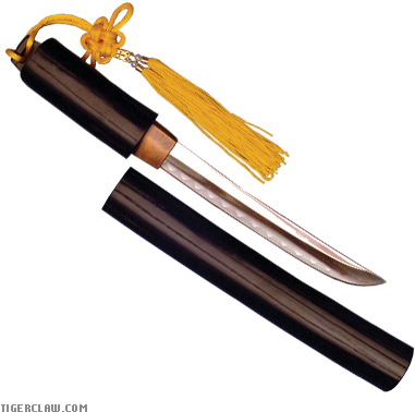 Sharpened Tanto Samurai Sword - Tantō (400x400), Png Download