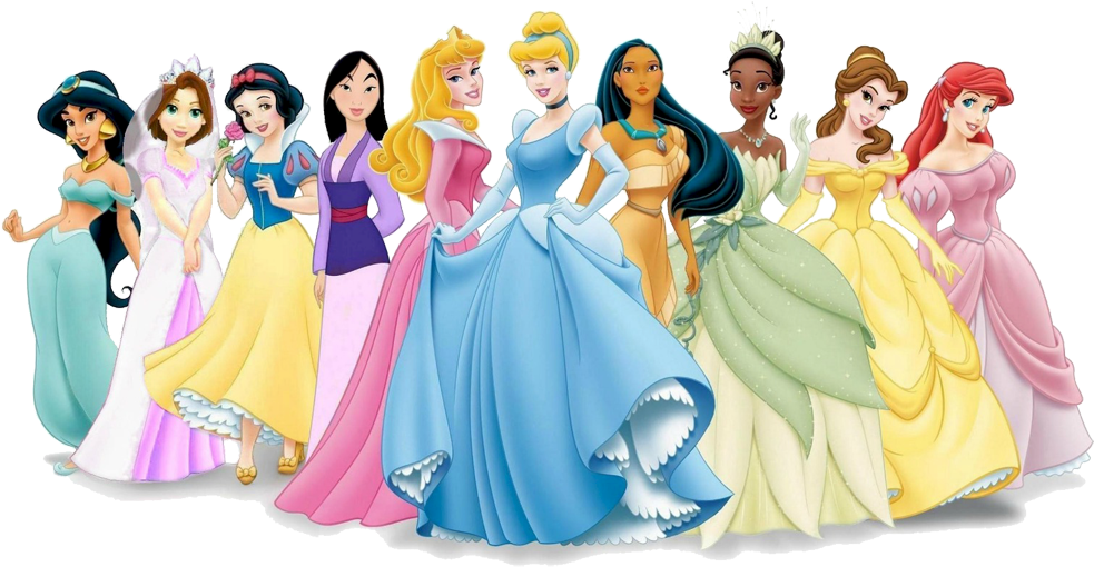 Disney Princesses Clipart Digital Scrapbookingclip - Disney Princess ...