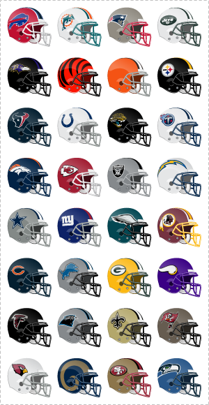 Nfl Teams Png Transparent - Transparent Background Nfl Logos - Free ...