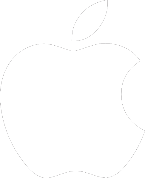 Download How To Set Use White Apple Logo On Black Background PNG Image ...