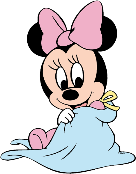 Picture Stock Baby Minnie Mouse Clipart - Mickey Mouse And Minnie Mouse