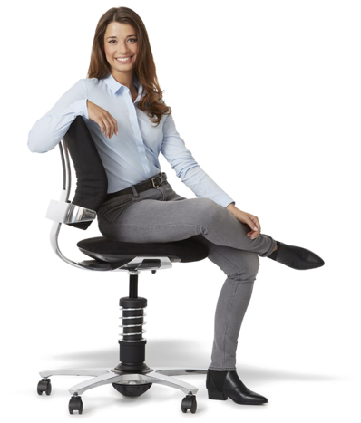 sitting on chair png