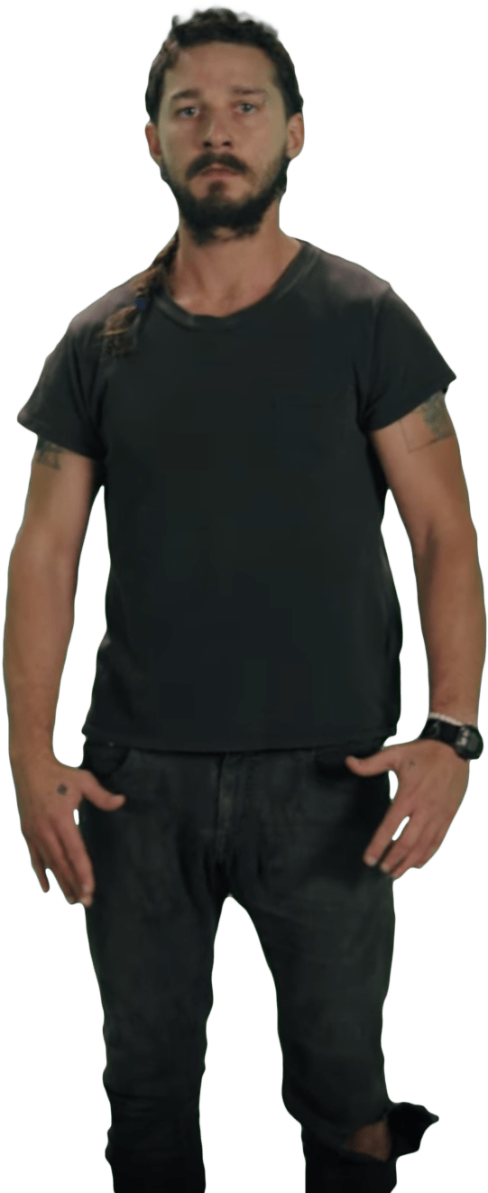 Download Shia Labeouf Pose - Shia Labeouf No Background PNG Image with ...