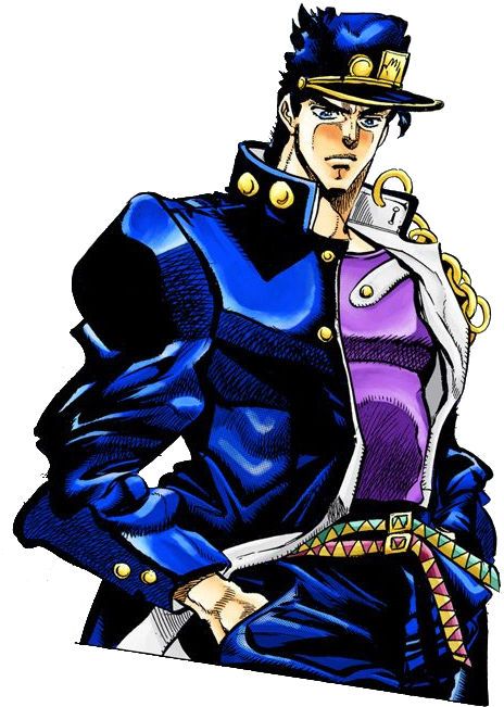 Graphic Stock Kujo Josuke Higashikata Jojo S Bizarre - Jotaro Eyes Of ...