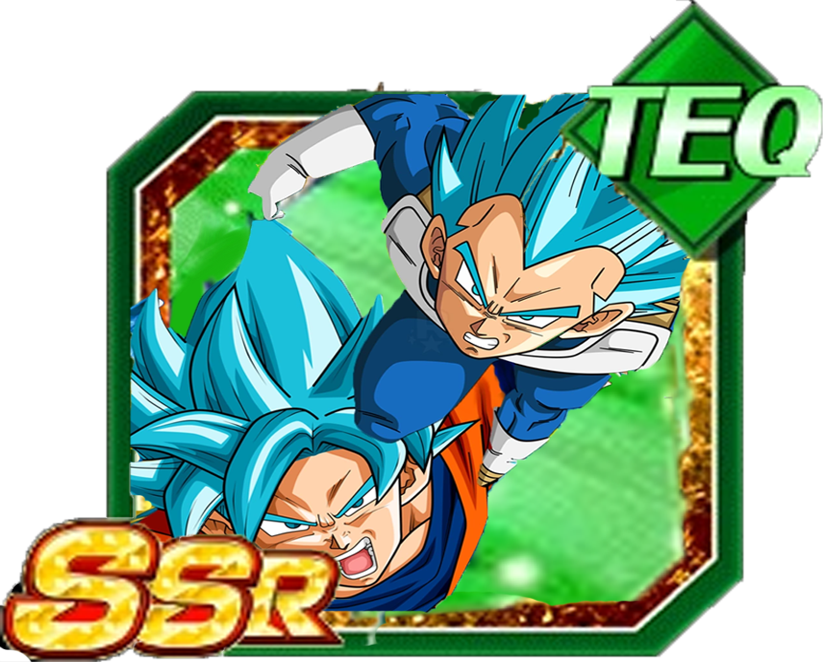 Download Ssb Goku Vegeta Thumb - Teq Super Saiyan Blue Vegeta PNG Image ...