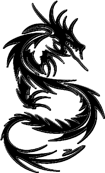 Download Tattoo Dragon - Dragon Tattoo PNG Image with No Background -  