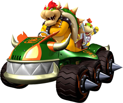 Mario Kart Double Dash Bowser And Bowser Jr Bowser - King Boo Vs Dry ...