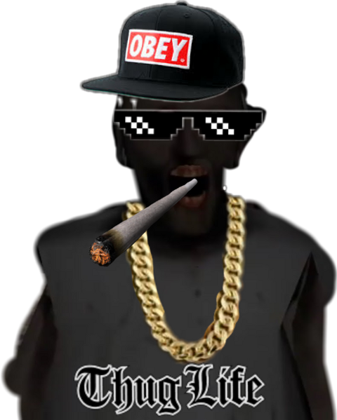 Thug Life - Free Transparent PNG Download - PNGkey