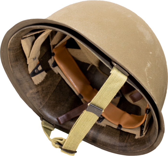 Vintage European Military Helmet Leather Free Transparent Png